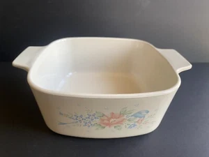 Vtg Corning Ware Symphony Casserole Dish A-1 1/2-B Without Lid 1 1/2 Quart - Picture 1 of 6