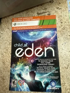 Child of Eden Xbox 360 Vollständiges Spiel Download Nagelneu Nie Benutzt  - Bild 1 von 2