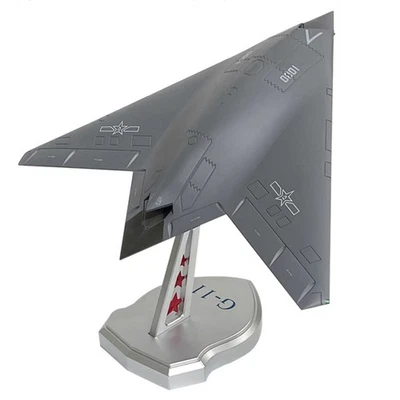 1 PC 1/45 Scale Diecast Alloy Chinese G-11 Stealth UAV Aircraft Model Toy Gift - Image 1 of 4