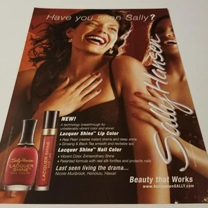 Anuncio Nicole Muirbrook Sally Hansen - Imagen 1 de 1