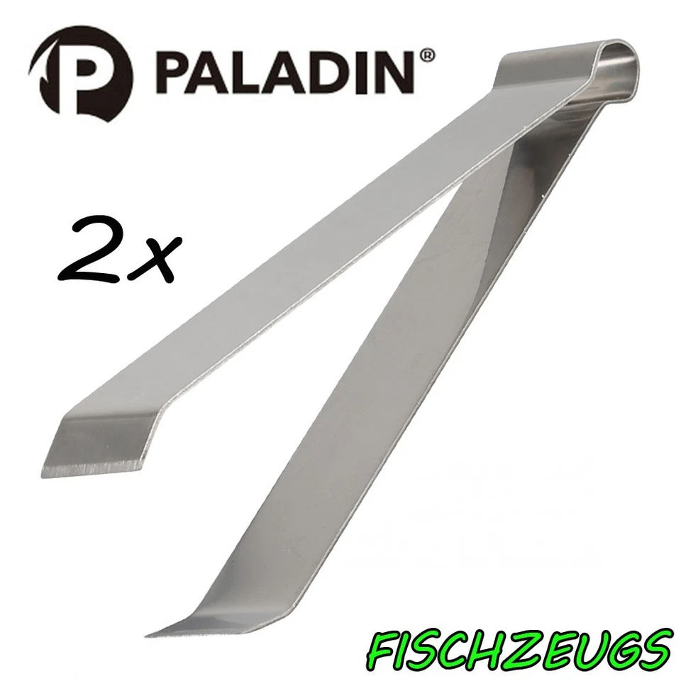 Paladin 2x Grätenzange Fischpinzette Grätenpinzette Fischgräten Edelstahl - Bild 1 von 1