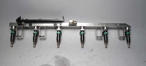 2007-2013 BMW 128i 328i N51 SULEV 6-Cyl Fuel Rail Tube with Injectors Set OEM - Picture 1 of 4
