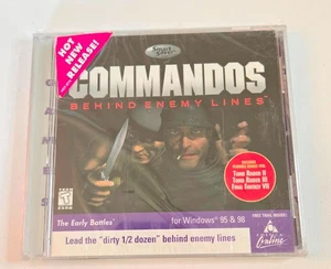 Commandos Behind Enemy Lines (1998) for PC Windows 95 & 98, Eidos - NEW & SEALED - Picture 1 of 3