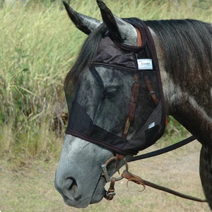 CASHEL CRUSADER QUIET RIDE FLY MASK - STANDARD - ALL SIZE - For TRAIL HORSE TACK - Picture 1 of 12