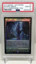 MTG Magic the Gathering WATERY GRAVE Holo Foil Zendikar Expeditions PSA 10