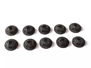 10 x Thread cutting speed nuts 3/16 inch stud set of 10 W&E NOS Mopar GM etc - Picture 1 of 4
