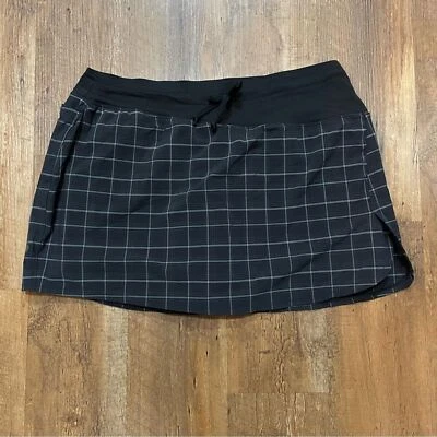 Mountain Hardwear Plaid Athletic Skort Women’s XL Golf Tennis - Image 1 of 4