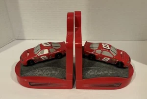 HEAVY Nascar Themed Bookends - Set of Two Dale Earnhardt Jr. #8 Remington, Ritz - Picture 1 of 13