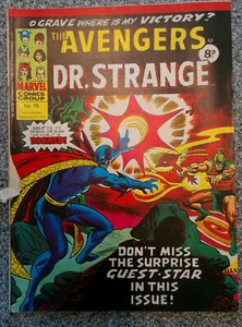The AVENGERS featuring DR. STRANGE #75 UK edition dated 1975 - Picture 1 of 1