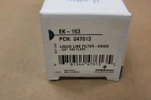 Emerson 3/8" SAE 16 CU In Liquid Line Filter Drier #EK163 - Picture 1 of 2