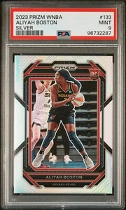 2023 Panini Prizm Wnba Aliyah Boston #133 Argento PSA 9 - Foto 1 di 2