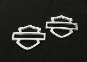 RAW METAL Harley CVO Tank Emblems (set of 2) Touring, 6061 Billet Metal - Bild 1 von 12