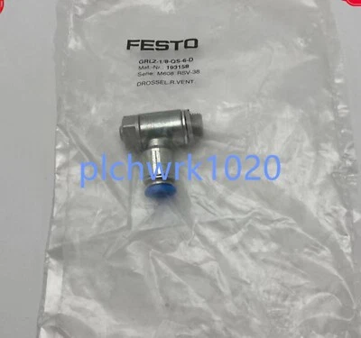 1 PCS NEW IN BOX FESTO throttle valve GRLZ-1/8-QS-6-D 193158 - Image 1 of 3