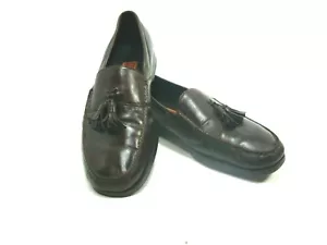 Cole Haan Country Dress Loafer Mens SZ 10 M Men Burgundy Tassel Shoe C00523 - Picture 1 of 5