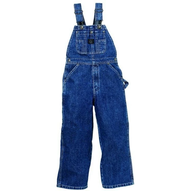Key ~ Kids & Youth, 225.45/226.45 Denim Bib Overalls, NEW - Image 1 of 1