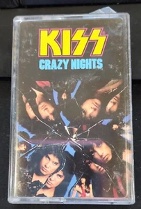 Kiss Crazy Nights Cassette Vintage 1987 Rock - Picture 1 of 3