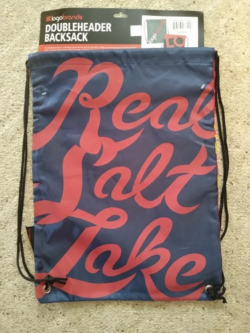 New Major League Soccer String Back Pack Real Salt Lake Cover