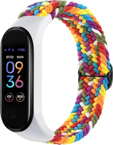 Amazfit Band 5 Elastic Braided Nylon Replacement Strap - Soft Sport Wristband - Picture 1 of 11