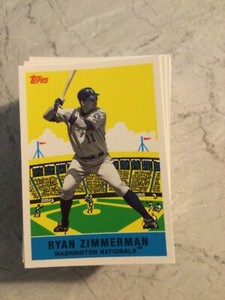 Ryan Zimmerman ff9 2007 topps flashback Friday’s  