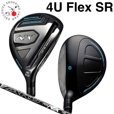 HONMA Beres NX Utility Hybrid Golf Club 4U 22 Vizard 45 Graphite Shaft Flex SR - Image 1 of 4