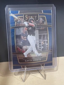 2022 Panini Select - Concourse Blue Prizm #15 Gavin Sheets (RC) - Picture 1 of 4