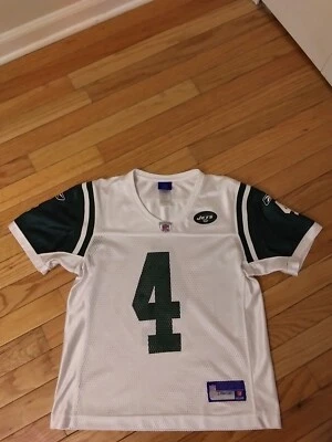 Camiseta para mujer Brett Favre New York Jets NFL Reebok talla S Foto 1 de 4