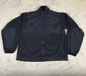 5.11 Tactical Jacket Mens Medium Blue Fleece Soft Shell Utility Patrol Coat Zip - Picture 1 of 11