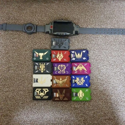 Kamen Rider Transformation Belt Kamen Rider Ryuki 2002 All Belt set Cover