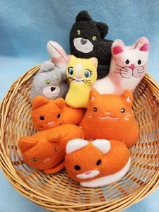 Cat Plush Toys Assorted Styles and Sizes Purrfect for any Cat Lover - Picture 1 of 9