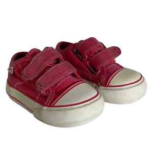 VANS baby toddler girls Sz 4 Pink Athletic Shoes Colorful