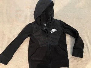 Black Fleece Nike Zip Up Jacket  - Picture 1 of 3
