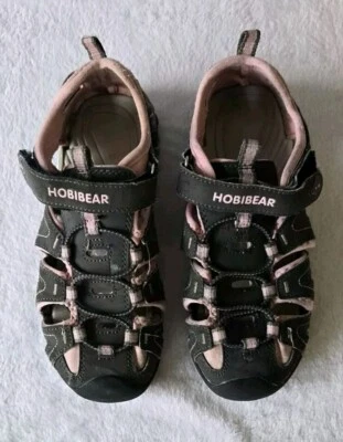 Girls Sport Water Sandals Closed Toe Outdoor 3 M Little Kid Grey Pink Boys Kids - Image 1 of 4