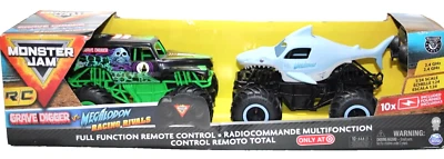 Monster Jam RC Grave Digger VS. Megaldon Racing Rivals - Image 1 of 4