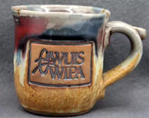 Tazza/tazza WUIS/WIPA radio gres ceramica smaltata firmata 2003 - Foto 1 di 7