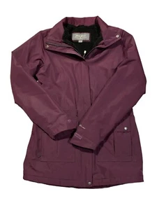 Womens Eddie Bauer Weather Edge Winter Jacket Size TM Plum  - Picture 1 of 8