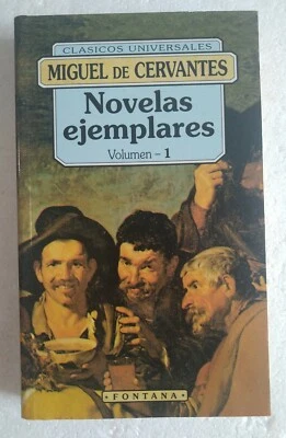 NOVELAS EJEMPLARES I Miguel de Cervantes Saavedra ESCUELA Volmn. 1 NOVELA 1998 - Image 1 of 4