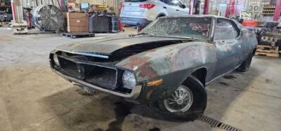 Left Front Spindle/Knuckle Drum Brake 6 Cylinder Fits 1971 AMC JAVELIN 1143324 - Image 1 of 4