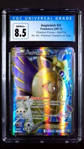 Aegislash EX Full Art 65a/119 Phantom Forces casi nuevo/como nuevo+ CGC 8,5 antiguo/alternativo 2017 - Imagen 1 de 3