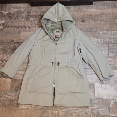 Mighty Mac Out O' Gloucester Parka Fur Lined Full Zip Hooded Jacket 37 x 25 x 18 - Image 1 of 4