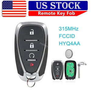 For 2017 2018 2019 2020 Chevy Bolt Volt Trax Equinox 4B Remote key Fob HYQ4AA - Foto 1 di 7