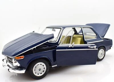 Modellino auto scala 1:24 BMW 1600 TI modellismo statico da collezione diecast - Immagine 1 di 4
