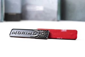Morimoto Badge: (Black Chrome) - Picture 1 of 5