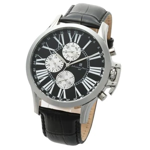 Orologio Salvatore Marra Uomo Acciaio Inox Multicalendario SM23101-SSBK - Foto 1 di 1