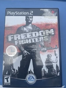 Freedom Fighters (Nintendo GameCube, 2003) Complete in Box CIB; Authentic Tested - Picture 1 of 3