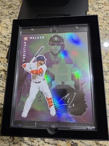 2025 Fanatics Emanate Christian Walker 8 X 10 Autograph "Halftone" SP Astros - Picture 1 of 3
