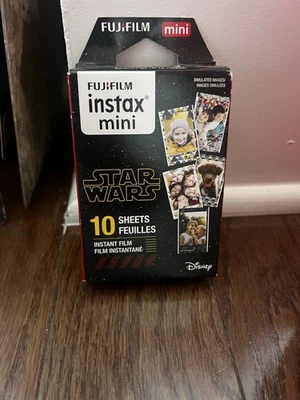 Title Fujifilm Instax Mini Star Wars Instant Film 10 Sheets New Sealed - Image 1 of 4