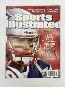2009 Sports Illustrated June 1 I’ll Be Ready Tom Brady Newsstand High Grade - Picture 1 of 3