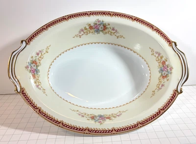Vintage Oval Serving Bowl Noritake China Mystery #179 Circa 1947-49 - Image 1 of 4