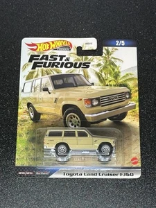 2023 HOT WHEELS PREMIUM FAST & FURIOUS 2/5 - TOYOTA LAND CRUISER FJ60 - Picture 1 of 2
