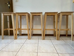 IKEA Bosse Barhocker Birke 5 Stück - Bild 1 von 10